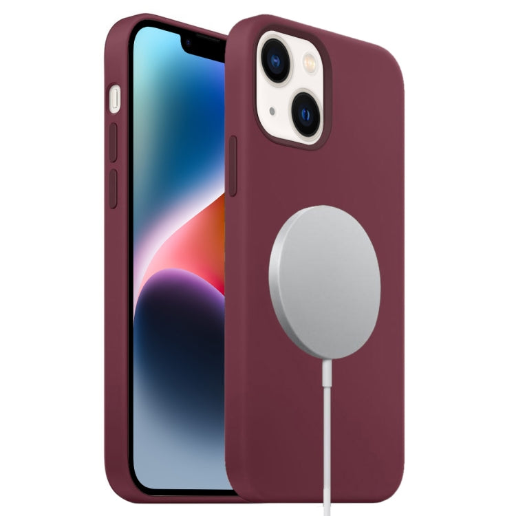Liquid Silicone Full Coverage MagSafe Phone Case, For iPhone 15 Plus, For iPhone 15