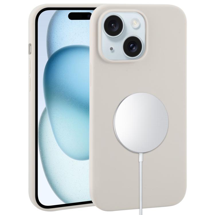 Liquid Silicone Full Coverage MagSafe Phone Case, For iPhone 15 Plus, For iPhone 15