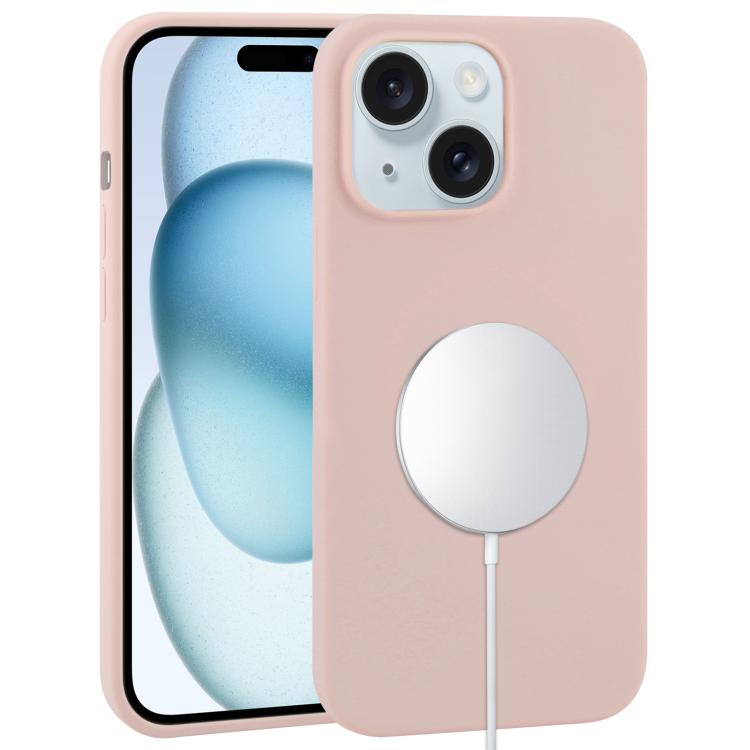 Liquid Silicone Full Coverage MagSafe Phone Case, For iPhone 15 Plus, For iPhone 15