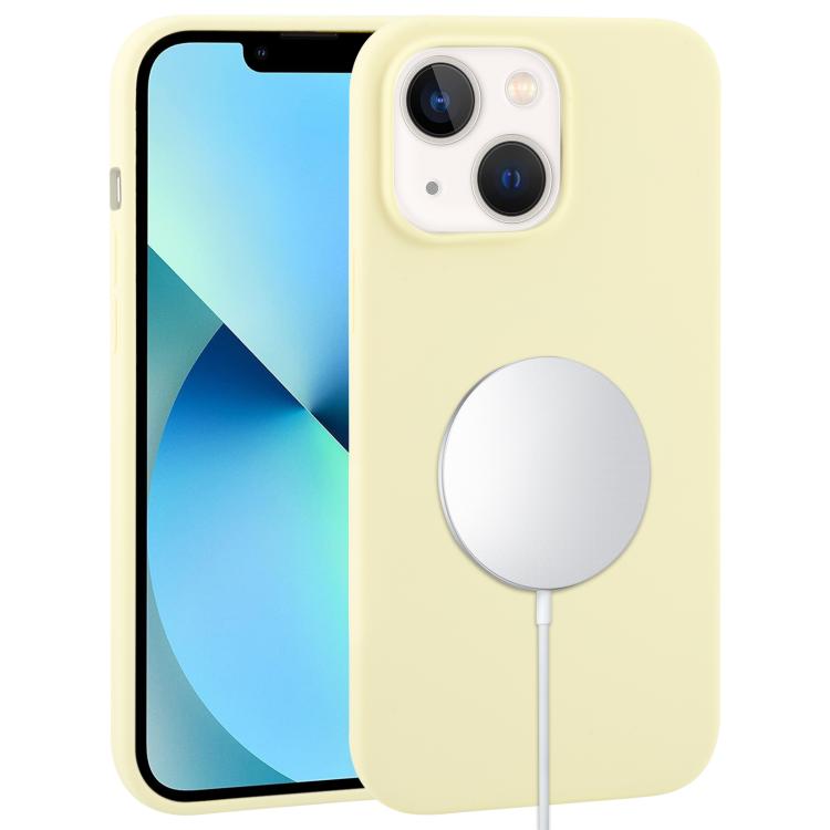 Liquid Silicone Full Coverage MagSafe Phone Case, For iPhone 13, For iPhone 13 mini