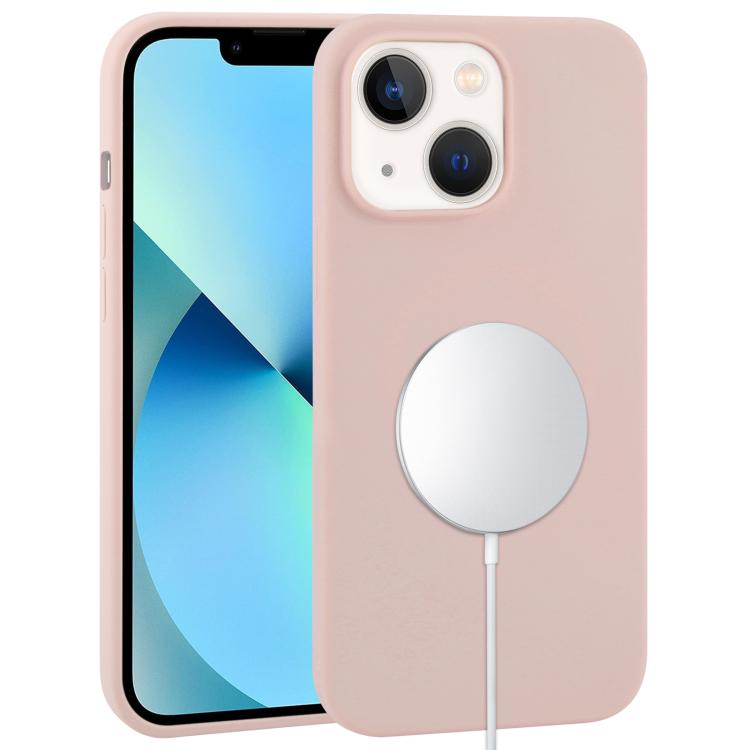 Liquid Silicone Full Coverage MagSafe Phone Case, For iPhone 13, For iPhone 13 mini