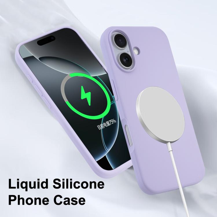 Liquid Silicone Full Coverage MagSafe Phone Case, For iPhone 14 Pro, For iPhone 14 Pro Max