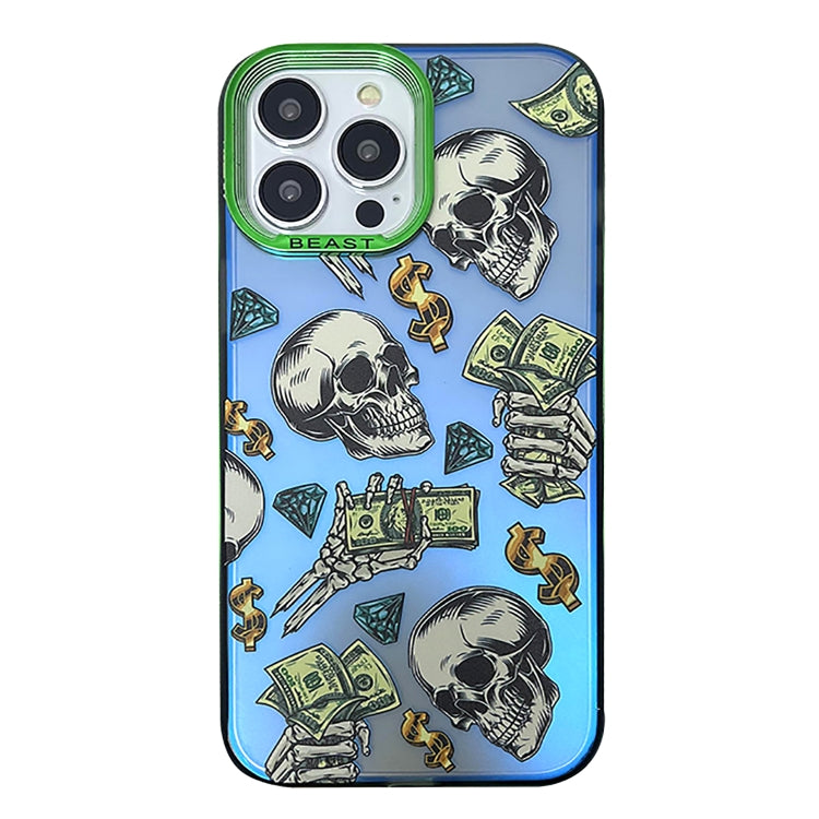 جراب هاتف بنمط مرسوم من سلسلة أورورا، مناسب لأجهزة iPhone 13 وiPhone 12 وiPhone 12 Pro Max وiPhone 12 Pro وiPhone 11