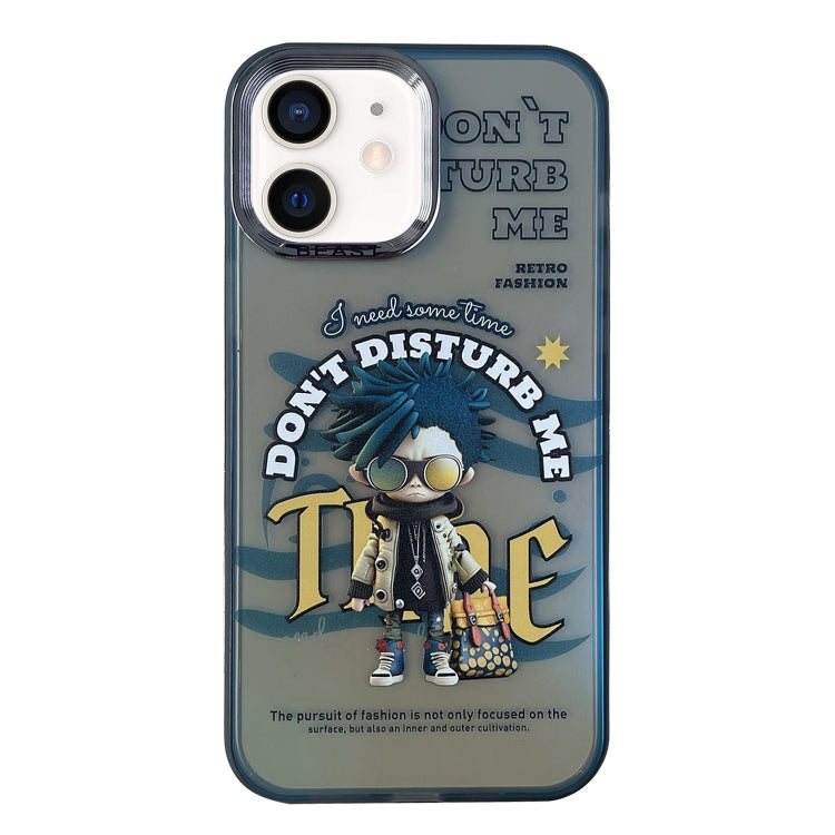جراب هاتف بنمط مرسوم من سلسلة أورورا، مناسب لأجهزة iPhone 13 وiPhone 12 وiPhone 12 Pro Max وiPhone 12 Pro وiPhone 11