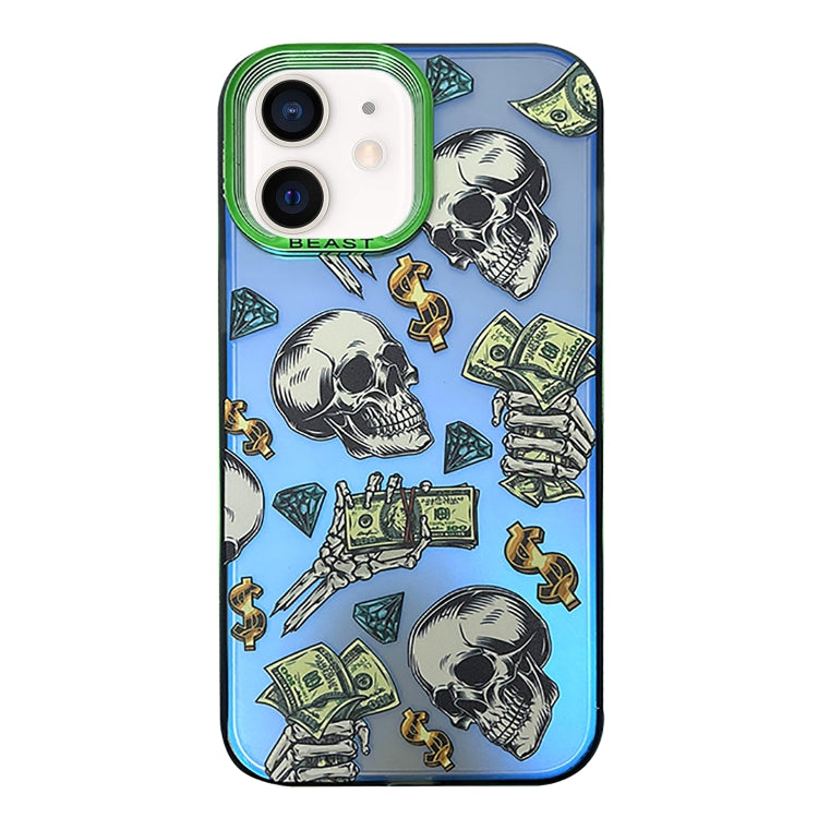 جراب هاتف بنمط مرسوم من سلسلة أورورا، مناسب لأجهزة iPhone 13 وiPhone 12 وiPhone 12 Pro Max وiPhone 12 Pro وiPhone 11