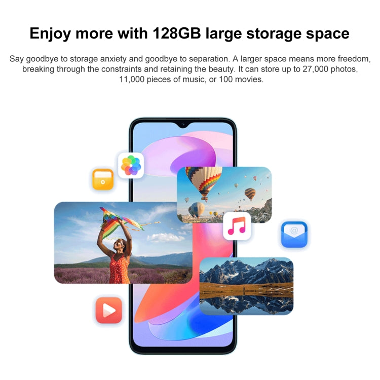 Honor Play 40S 5G، شاشة 6.56 بوصة، MagicOS 7.1، معالج Snapdragon 480 Plus ثماني النواة حتى 2.2 جيجاهرتز، شبكة 5G، لا يدعم Google Play، ذاكرة وصول عشوائي 4 جيجابايت + 128 جيجابايت