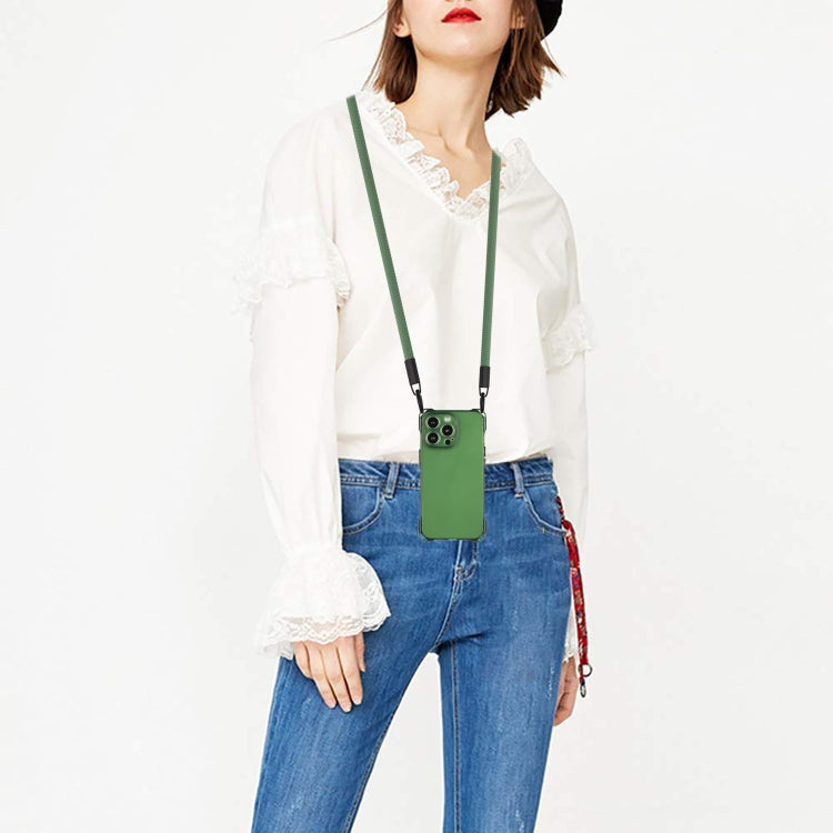 Four-corner Shockproof TPU Phone Case with Lanyard, For iPhone 12 Pro Max, For iPhone 12 Pro, For iPhone 11 Pro Max, For iPhone 11