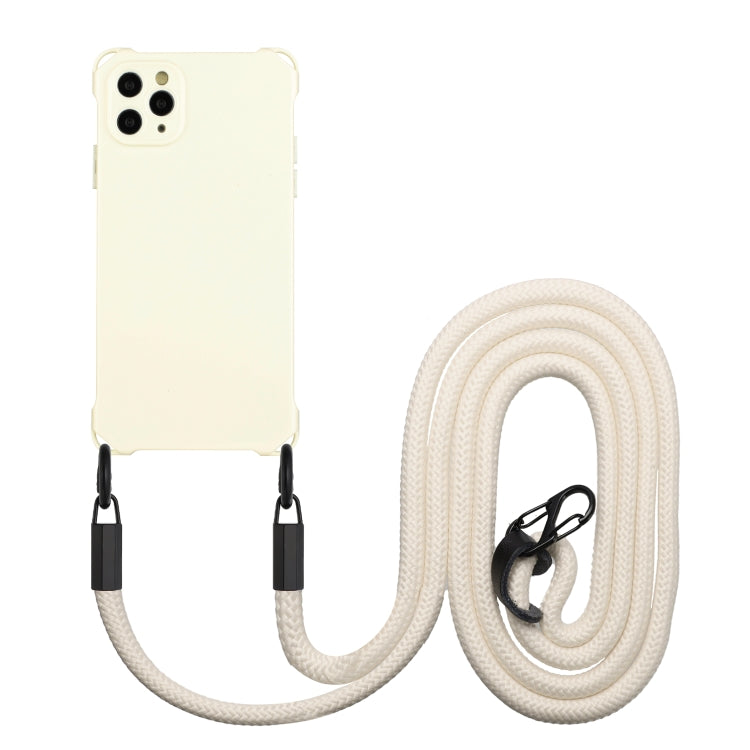 Four-corner Shockproof TPU Phone Case with Lanyard, For iPhone 12 Pro Max, For iPhone 12 Pro, For iPhone 11 Pro Max, For iPhone 11