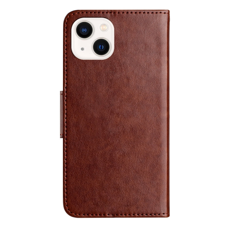 Butterfly Flower Pattern Flip Leather Phone Case