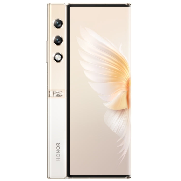 هاتف Honor V Purse 5G، بصمة جانبية، 7.71 بوصة + 6.45 بوصة MagicOS 7.2، معالج Qualcomm Snapdragon 778G ثماني النواة، شبكة: 5G، OTG، NFC، لا يدعم Google Play، 16 جيجابايت + 256 جيجابايت، 16 جيجابايت + 512 جيجابايت