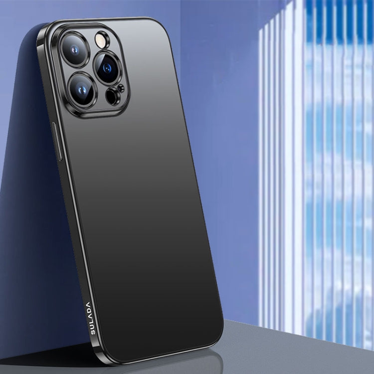جراب هاتف SULADA مطلي بالكهرباء من مادة TPU، مناسب لأجهزة iPhone 15 Pro Max وiPhone 15 Pro وiPhone 15 Plus وiPhone 15