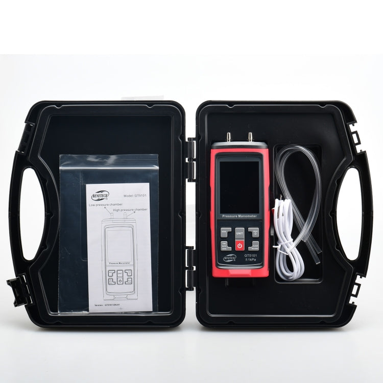 BENETECH GT5101 LCD Display Differential Pressure Meter