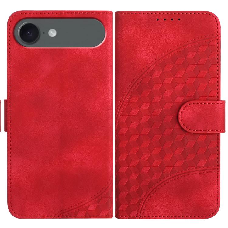 جراب هاتف جلدي منقوش برأس فيل YX0060 مع حبل، مناسب لأجهزة iPhone 17 Pro Max وiPhone 17 Pro وiPhone 17 وiPhone 17 Air وiPhone 16e وiPhone 16 Pro Max