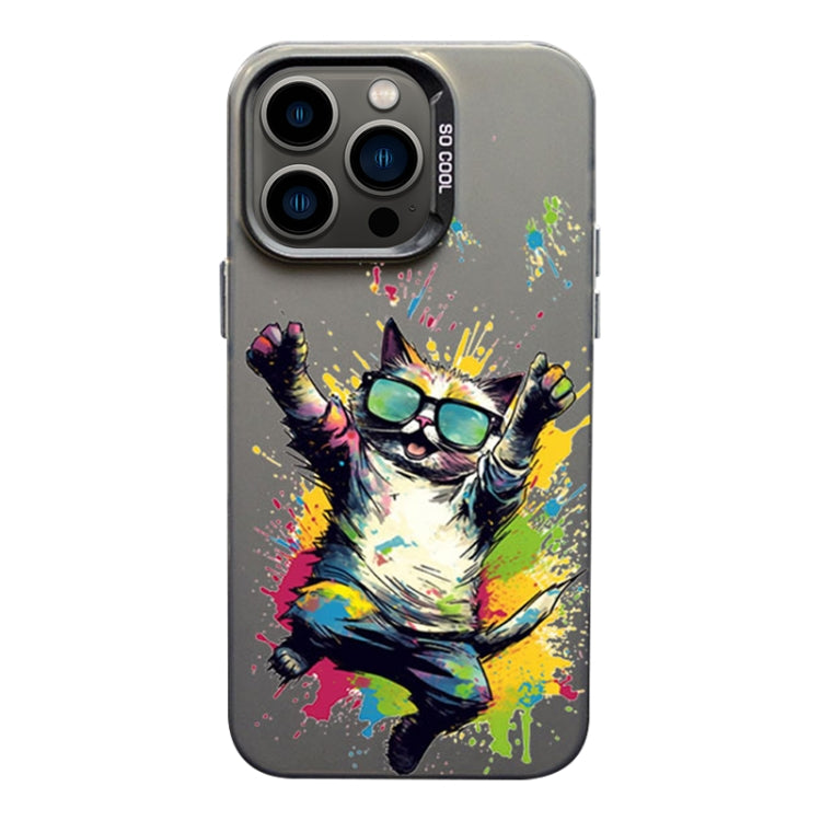 Color Ink Frosted PC+TPU Phone Case, For iPhone 12 Pro Max, For iPhone 12 Pro, For iPhone 11 Pro Max