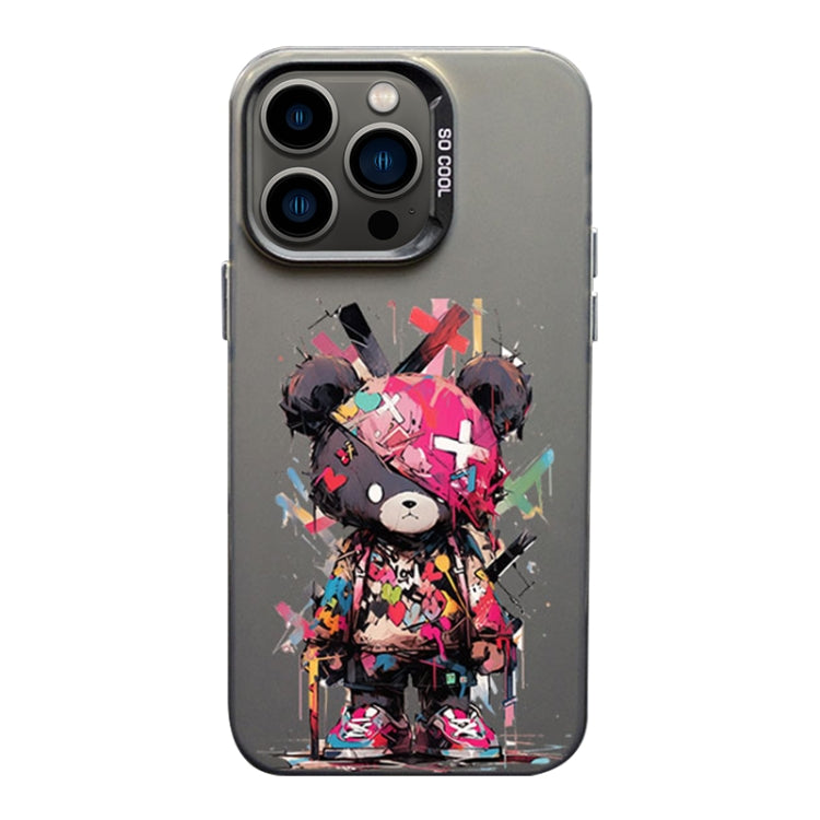 Color Ink Frosted PC+TPU Phone Case, For iPhone 12 Pro Max, For iPhone 12 Pro, For iPhone 11 Pro Max