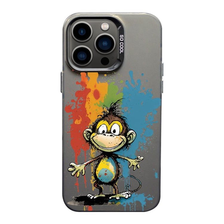 Color Ink Frosted PC+TPU Phone Case, For iPhone 12 Pro Max, For iPhone 12 Pro, For iPhone 11 Pro Max