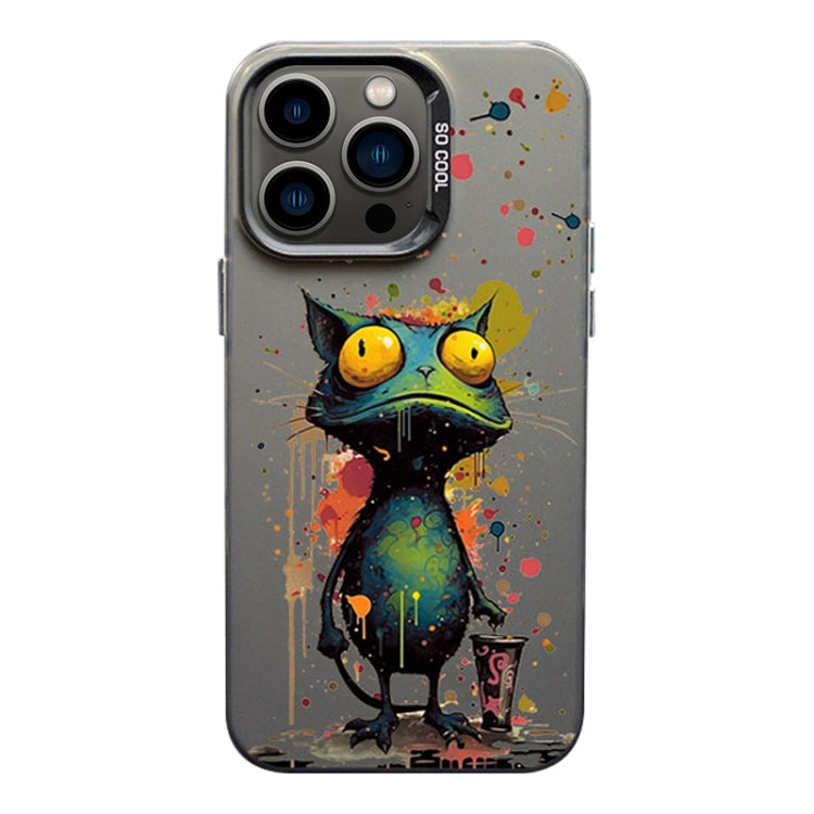 Color Ink Frosted PC+TPU Phone Case, For iPhone 12 Pro Max, For iPhone 12 Pro, For iPhone 11 Pro Max