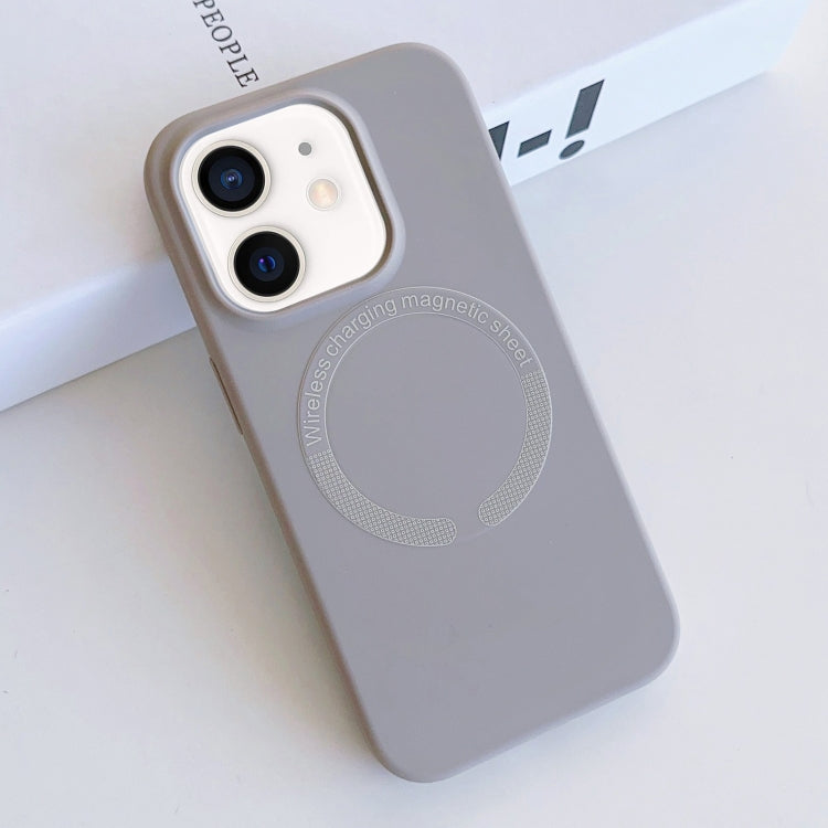 MagSafe Magnetic Liquid Silicone Phone Case, For iPhone 12 Pro Max, For iPhone 12 Pro, For iPhone 11