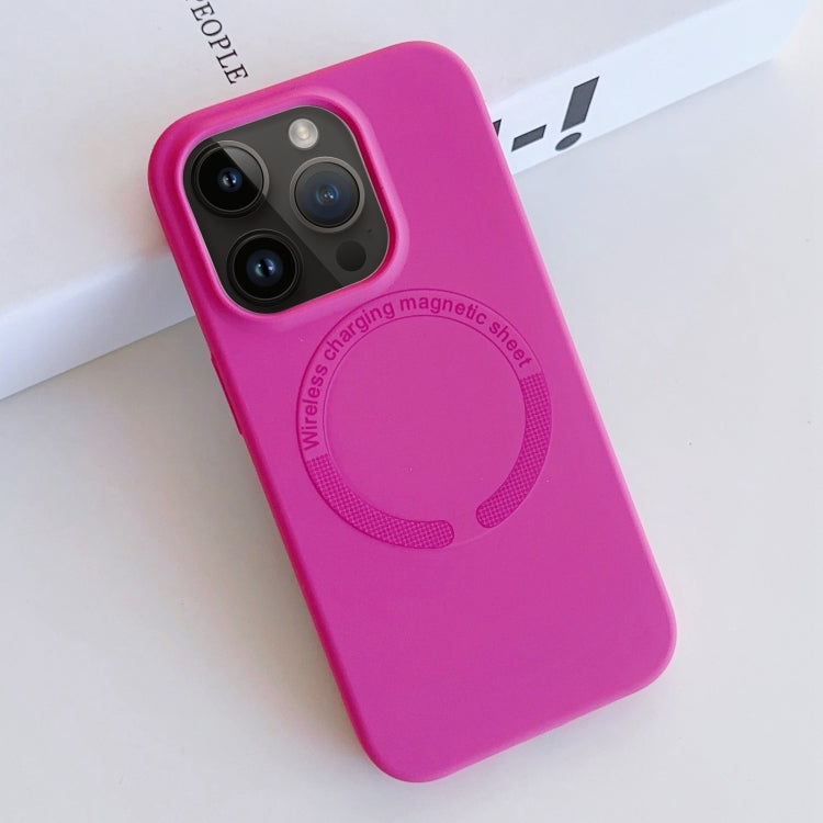 MagSafe Magnetic Liquid Silicone Phone Case, For iPhone 14 Plus, For iPhone 14, For iPhone 14 Pro, For iPhone 14 Pro Max
