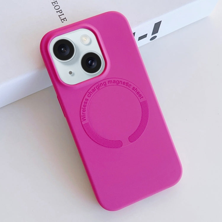 MagSafe Magnetic Liquid Silicone Phone Case, For iPhone 15 Pro Max, For iPhone 15 Pro, For iPhone 15 Plus, For iPhone 15