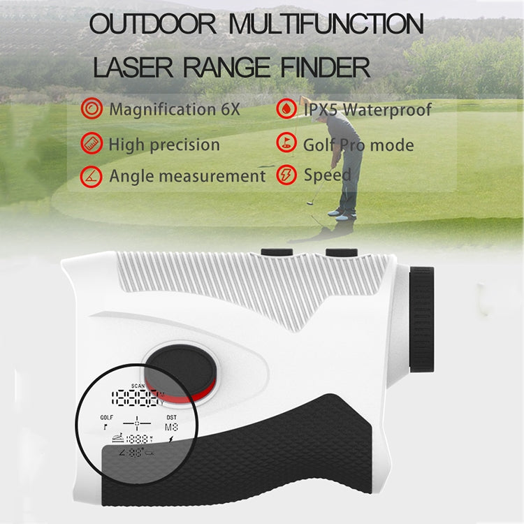 PR165 5-1000 Yards Handheld Laser Rangefinder Telescope