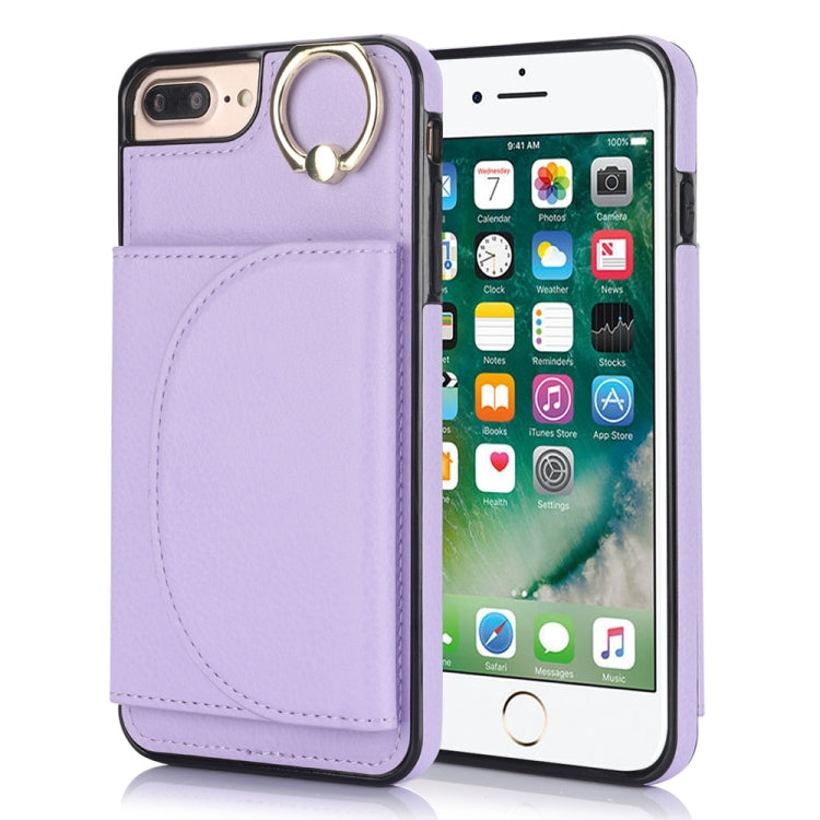 Ring Holder Card Bag Skin Feel Phone Case