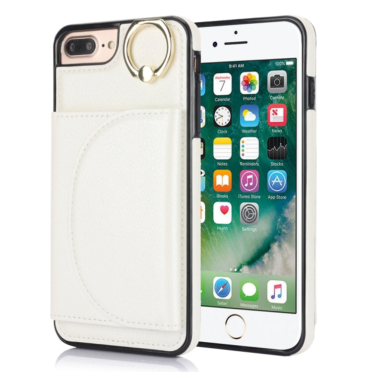 Ring Holder Card Bag Skin Feel Phone Case