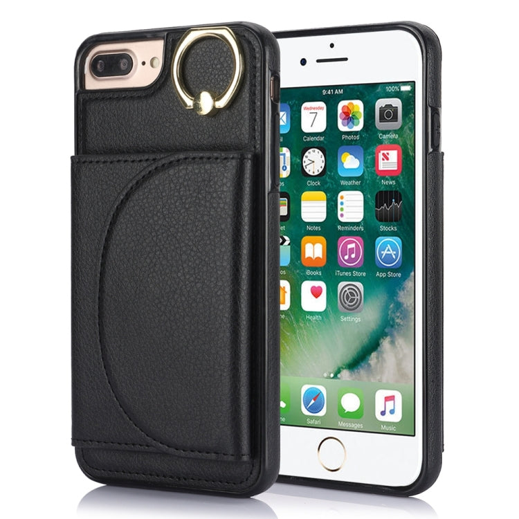 Ring Holder Card Bag Skin Feel Phone Case