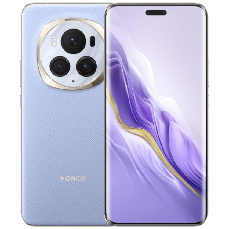 Honor Magic6 Pro، شاشة 6.8 بوصة، Magic OS 8.0، معالج Snapdragon 8 من الجيل الثالث ثماني النواة حتى 3.3 جيجاهرتز، شبكة: 5G، OTG، NFC، يدعم Google Play، 12 جيجابايت + 256 جيجابايت، 16 جيجابايت + 512 جيجابايت، 16 جيجابايت + 1 تيرابايت