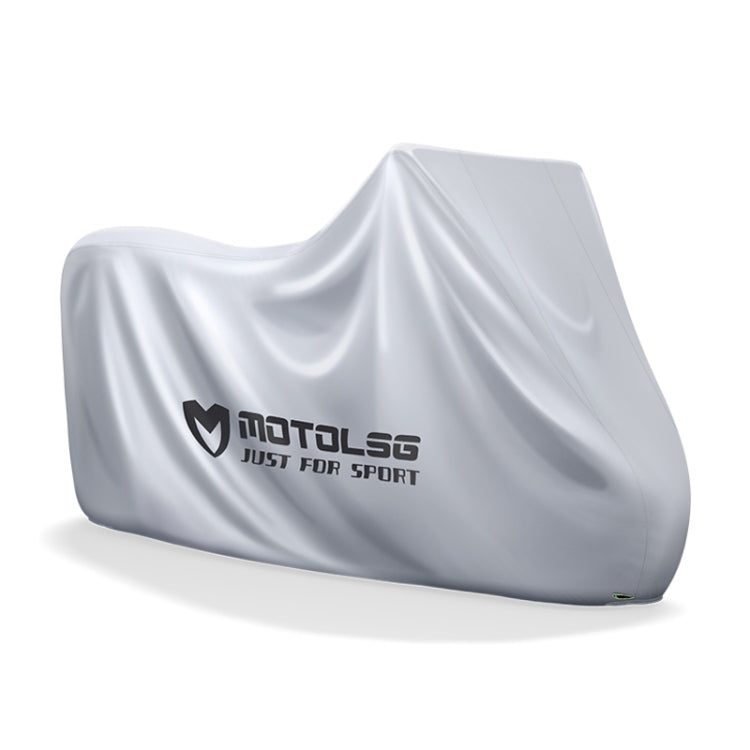 MOTOLSG Motorcycle Waterproof Sunproof Dustproof Thickening Cover