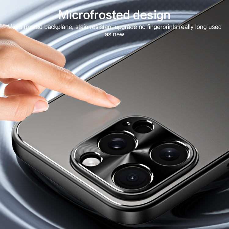 جراب هاتف R-JUST RJ-61 مطلي بالكهرباء من مادة TPU + PC، لهاتف iPhone 12 Pro