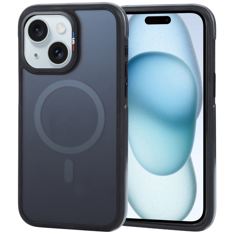 جراب هاتف مغناطيسي من سلسلة TGVIS Vigor مزود بوسادة هوائية MagSafe، لهاتف iPhone 15 Pro Max، لهاتف iPhone 15