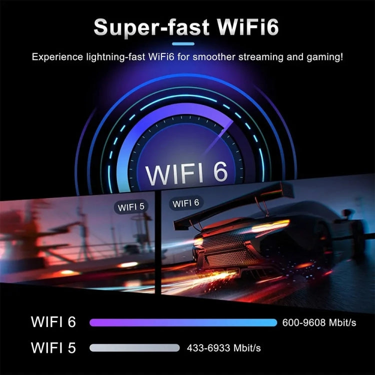 LEMFO DQ10 Allwinner H618 Quad Core ARM Cortex A53 8K HD Android TV Stick