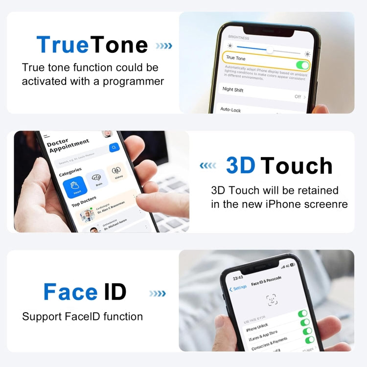 شاشة LCD عالية الدقة Incell، لجهاز iPhone 15 (Incell)