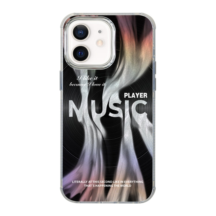 جراب هاتف مضاد للصدمات بتغطية كاملة وتصميم إشعاعي بنمط توضيحي، مناسب لأجهزة iPhone 13 وiPhone 12 وiPhone 12 Pro Max وiPhone 12 Pro