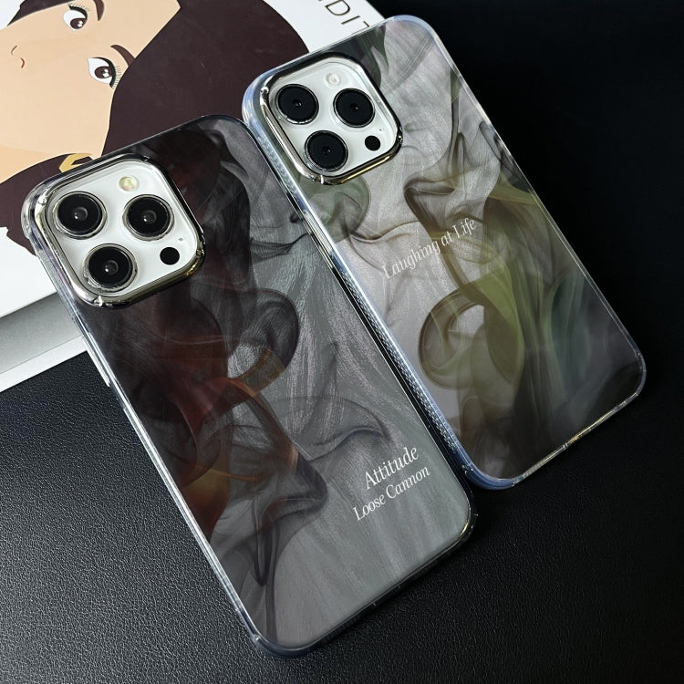 جراب هاتف مضاد للصدمات بتغطية كاملة وتصميم إشعاعي بنمط توضيحي، مناسب لهاتف iPhone 15 Pro Max، وiPhone 15 Pro، وiPhone 15، وiPhone 14