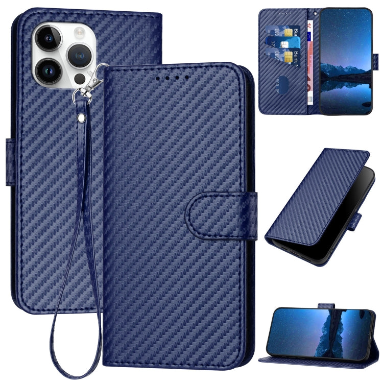 جراب هاتف YX0070 من ألياف الكربون مع مشبك جلدي وحزام، مناسب لأجهزة iPhone 13 Pro Max وiPhone 13 Pro وiPhone 13 وiPhone 13 mini وiPhone 12 / 12 Pro وiPhone 12 Pro Max