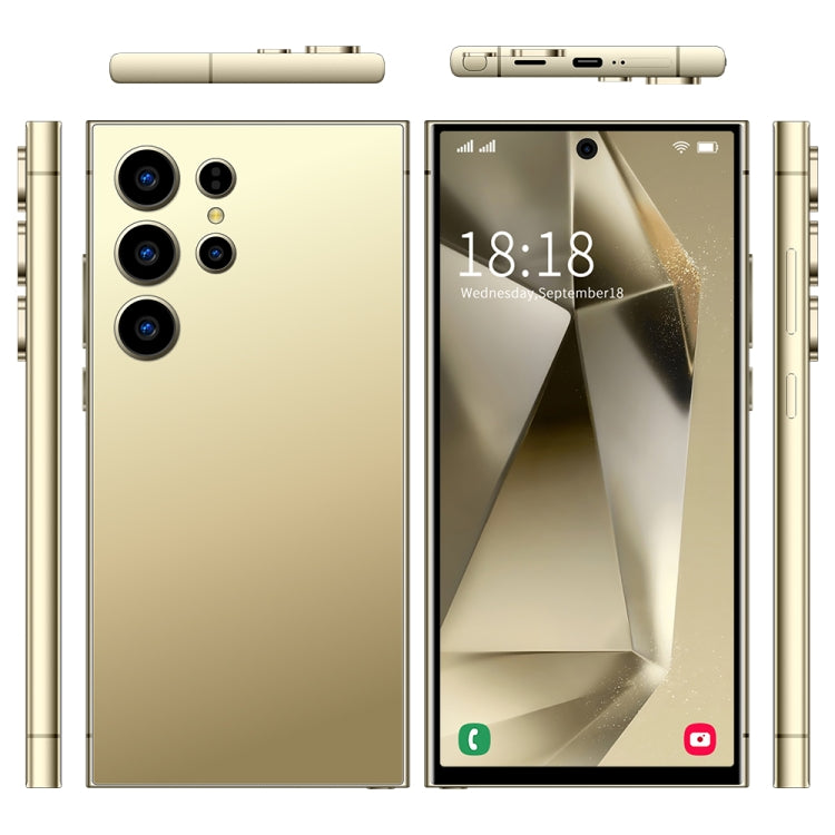 S24 Ultra / L26A، شاشة 6.75 بوصة، أندرويد 8.1 MTK6753 ثماني النواة، شبكة: 4G، ثنائي الشريحة، 3 جيجابايت + 64 جيجابايت