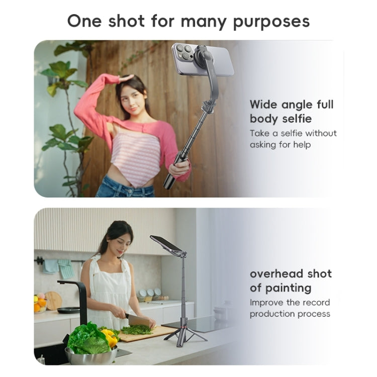 Yesido SF19 Magnetic Cell Phone Tripod Bluetooth Remote Control Selfie Stick