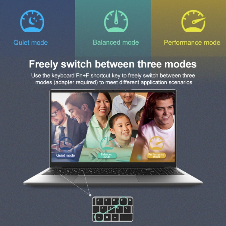 Jumper EZbook X8 15.6 inch Laptop, Windows 11 Intel Alder Lake i5-12450H Octa Core, EZbook X8