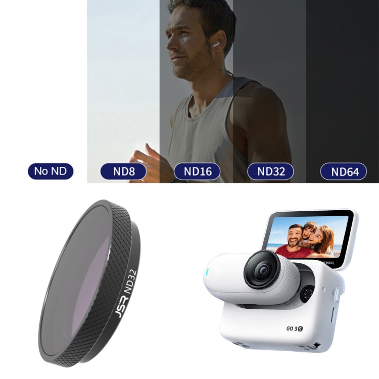 For Insta360 GO 3S JUNESTAR Camera Lens Filter, MCUV, CPL, ND8, ND16, ND32, ND64, NIGHT, STAR, Adjustable CPL, 2 in 1 UV, 3 in 1 UV, 3 in 1 CPL ND8-16, 4 in 1 NDPL, 4 in 1 ND, 6 in 1 STAR CPL ND, 6 in 1 Adjustable, 8 in 1 UV CPL ND NIGHT