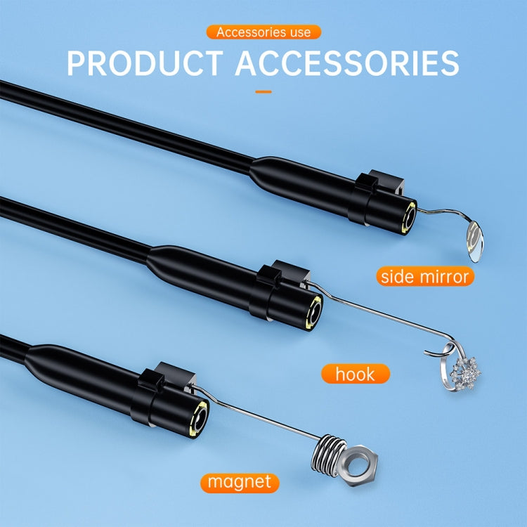 AN112 2 in 1 USB-C / Type-C + 8 Pin Interface 5.5mm HD Industry Endoscope
