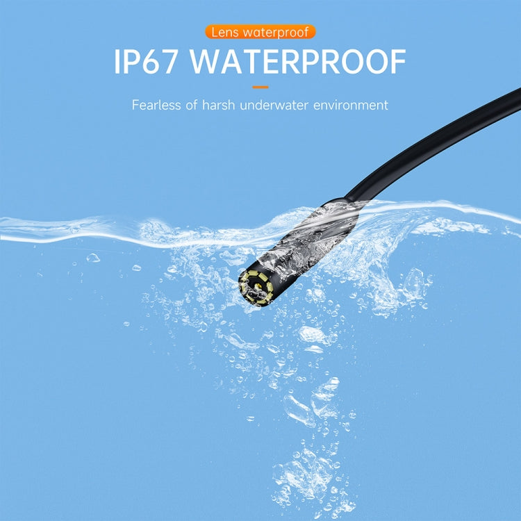 AN112 2 in 1 USB-C / Type-C + 8 Pin Interface 5.5mm HD Industry Endoscope