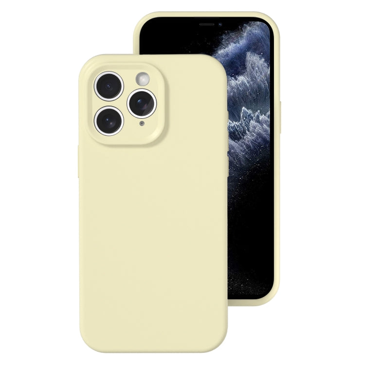جراب هاتف بتغطية كاملة من السيليكون السائل بفتحة دقيقة، مناسب لهاتف iPhone 11 Pro