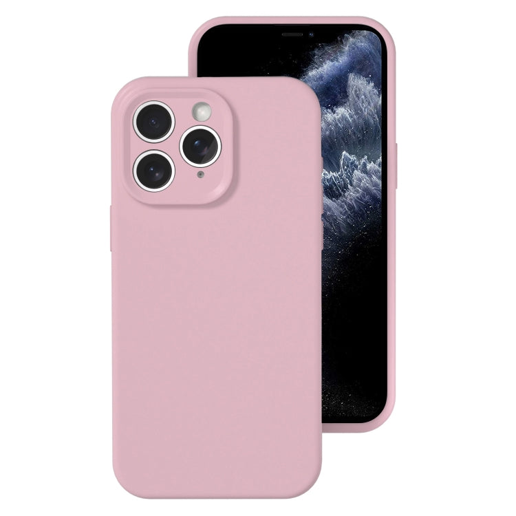 جراب هاتف بتغطية كاملة من السيليكون السائل بفتحة دقيقة، مناسب لهاتف iPhone 11 Pro