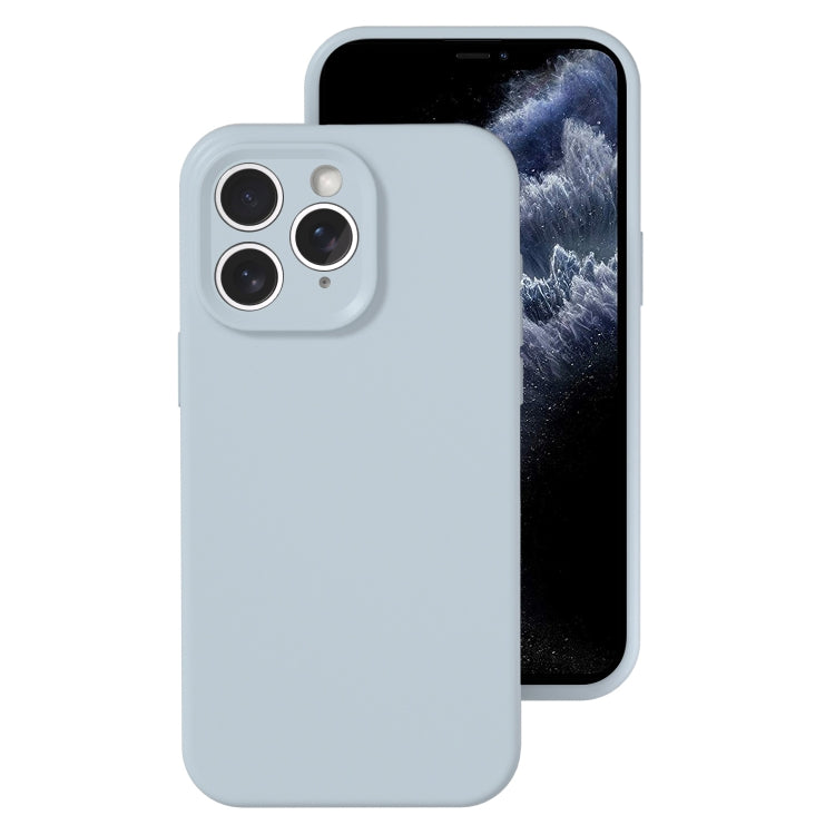 جراب هاتف بتغطية كاملة من السيليكون السائل بفتحة دقيقة، مناسب لهاتف iPhone 11 Pro