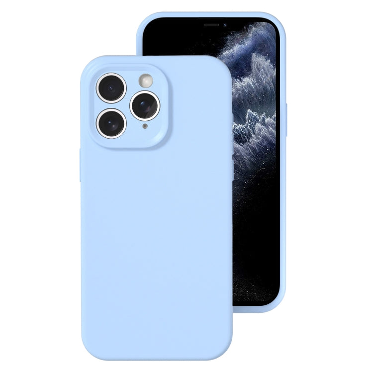 جراب هاتف بتغطية كاملة من السيليكون السائل بفتحة دقيقة، مناسب لهاتف iPhone 11 Pro