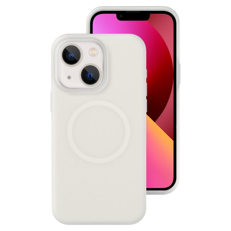 جراب هاتف مغناطيسي من السيليكون السائل الهلامي، مناسب لهاتف iPhone 13 Pro Max، وiPhone 13 Pro، وiPhone 13، وiPhone 12