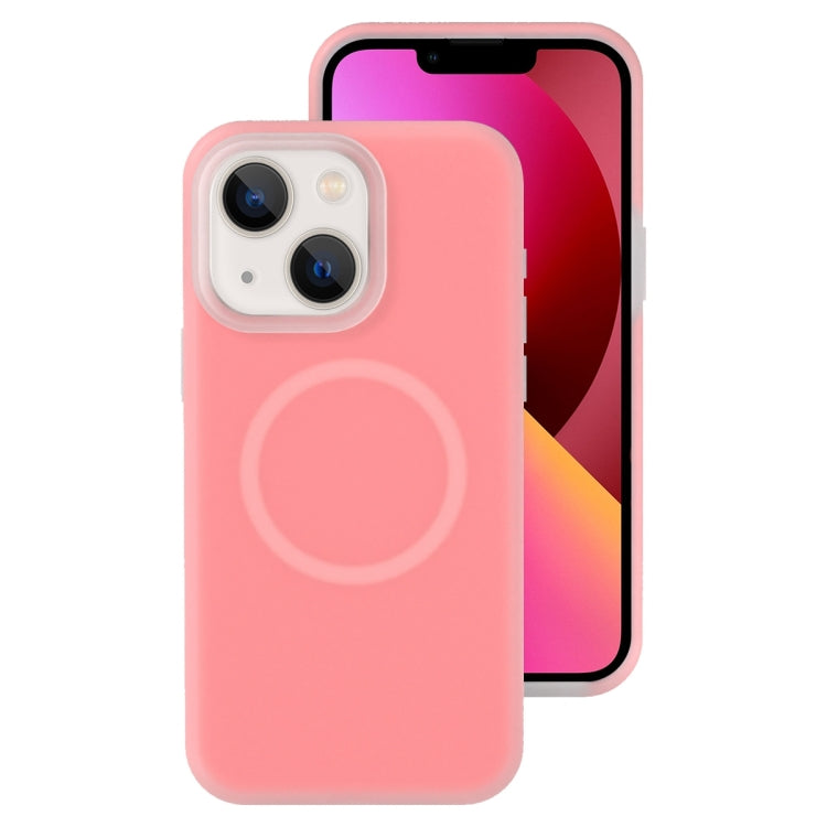 جراب هاتف مغناطيسي من السيليكون السائل الهلامي، مناسب لهاتف iPhone 13 Pro Max، وiPhone 13 Pro، وiPhone 13، وiPhone 12
