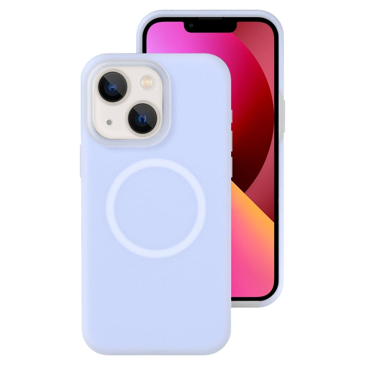 جراب هاتف مغناطيسي من السيليكون السائل الهلامي، مناسب لهاتف iPhone 13 Pro Max، وiPhone 13 Pro، وiPhone 13، وiPhone 12